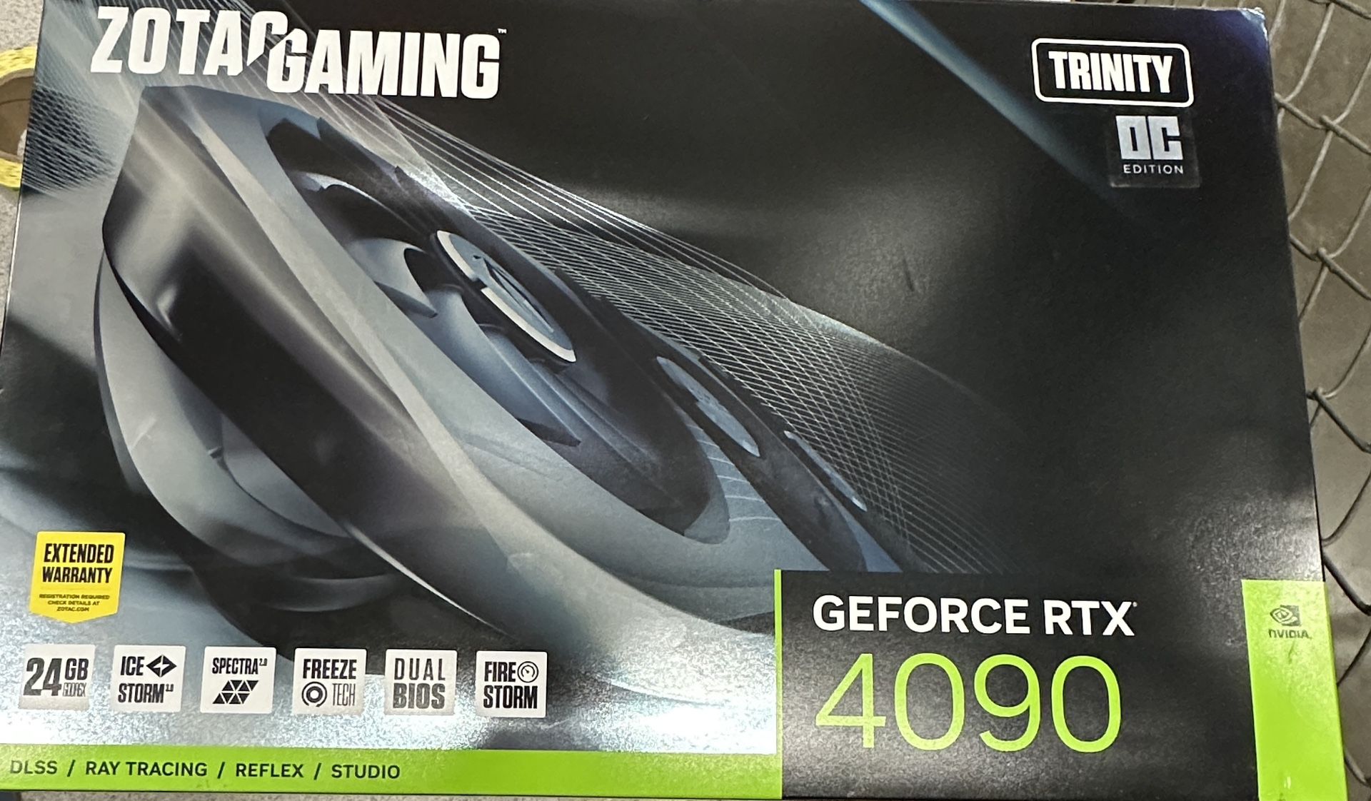 Zotac GeForce Rtx 4090 Open Box