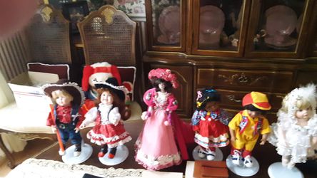 Vintage doll collection