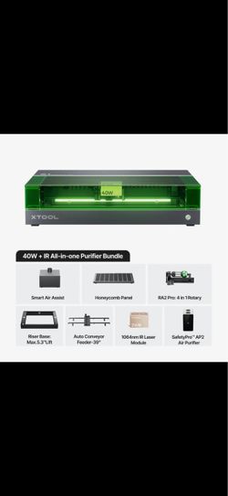 New xTool S1 40W Laser Engraver