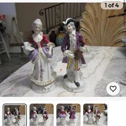 Antique Figurines Limited info on these but stunning No chips etc.,