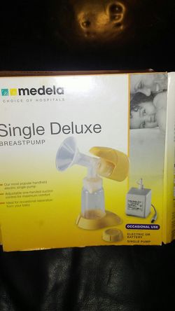 Medela single deluxe breast pump