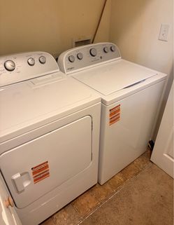 Washer & Dryer!