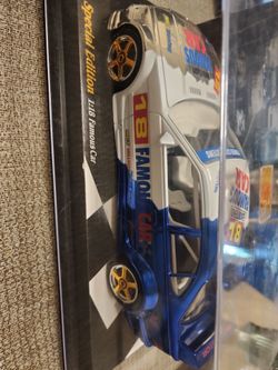MCT MOTORSPORTS BMW SPECIAL EDITION 1:18 FAMOUS CAR # 18 TRI COLOR   CHROME RARE