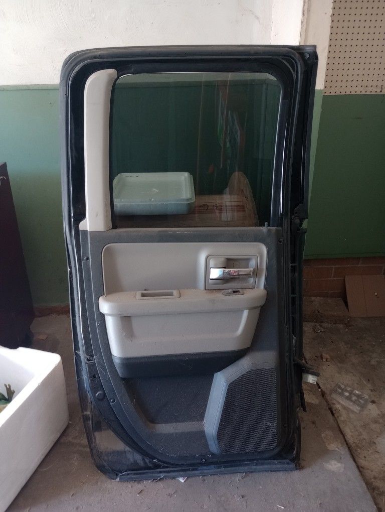 Rear Driver's Side Door 2010 Dodge Ram 1500