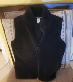 Girls size 8 Warm Black Vest