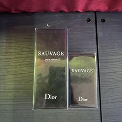 Dior Sauvage 200ml and 60ml 