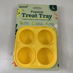 WOOF Pupsicle Tray Freezer Mold Dog Treats NEW