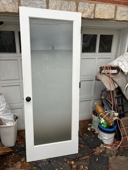 Glass door