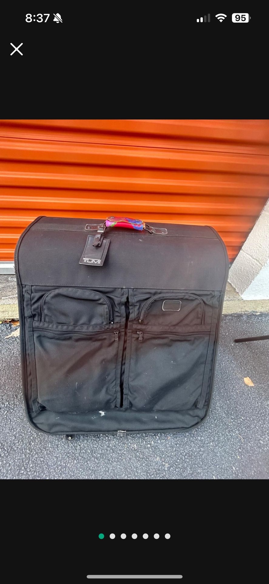 TUMI Wheeled Rolling Bi-Fold Garment Bag - Luggage Travel