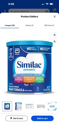New unopened Similac advance