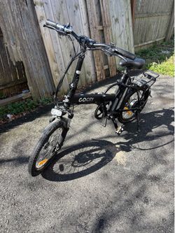 LIKE NEW Folding Electric Bike – Only Used Once!