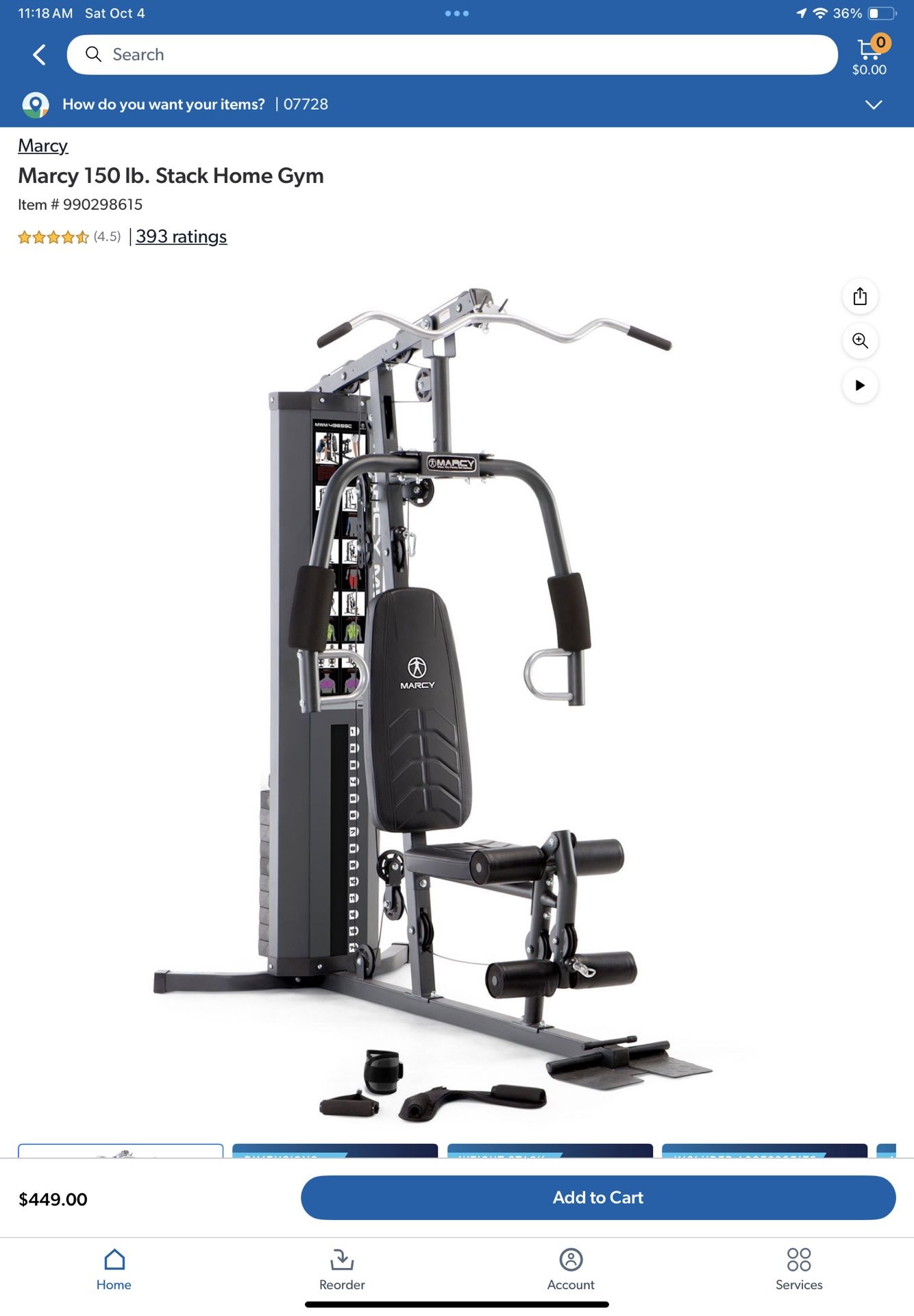 Marcy Home Gym