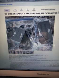 HD Base Extender And Receiver For Streaming Throughout Your House
