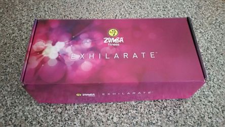 Zumba Fitness exhilarate. New never used
