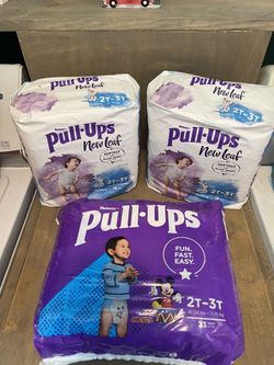 Pull-Ups Size 2T-3T