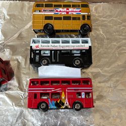 Matchbox Double Decker Buses 