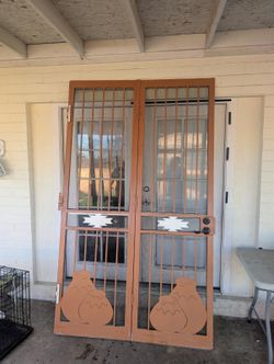 Rod Iron Door 56 X 96