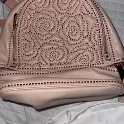 Michael kors Pink Backpack 