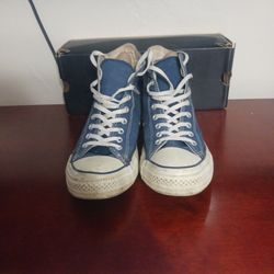 Navy Blue Converse