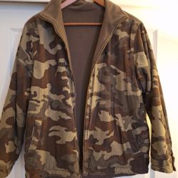 🔥Camo and brown reversible jacket🔥