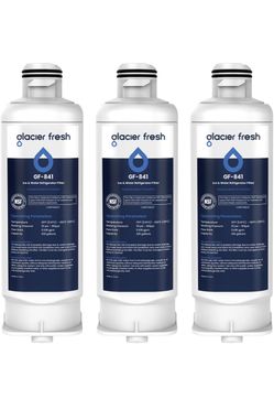 GLACIER FRESH Replacement for DA97-17376B Refrigerator Water Filters, HAF-QIN, HAF-QIN/EXP, DA97-08006C, RF23M8070SG, RF23M8070SR, RF23M8090SG, RF23M8