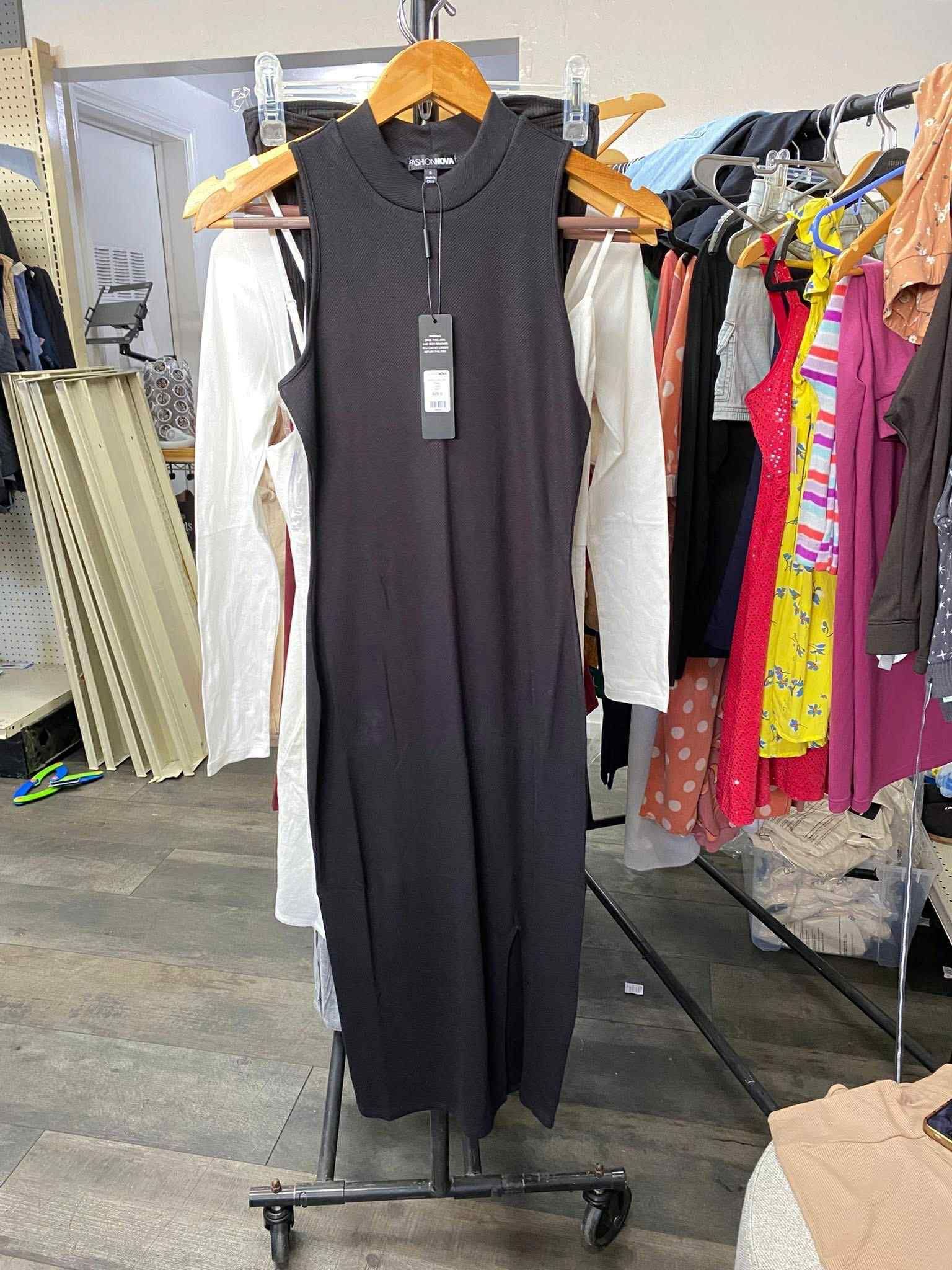 Fashion Nova Black Dresses Size S 