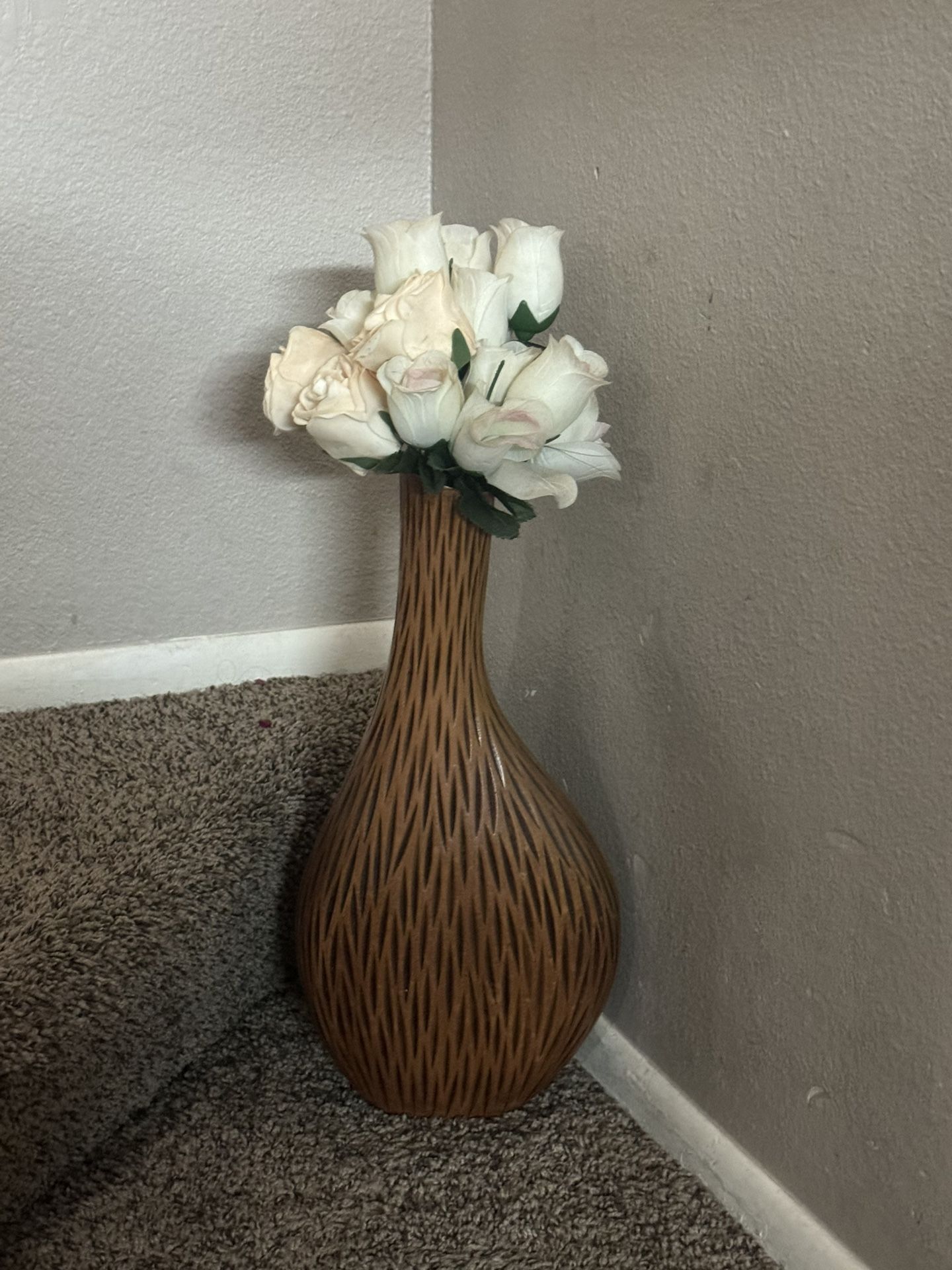 Wood Vase 