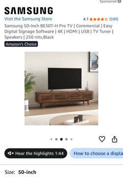 50-Inch Samsung TV