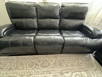 Recliner Leather Sofa 