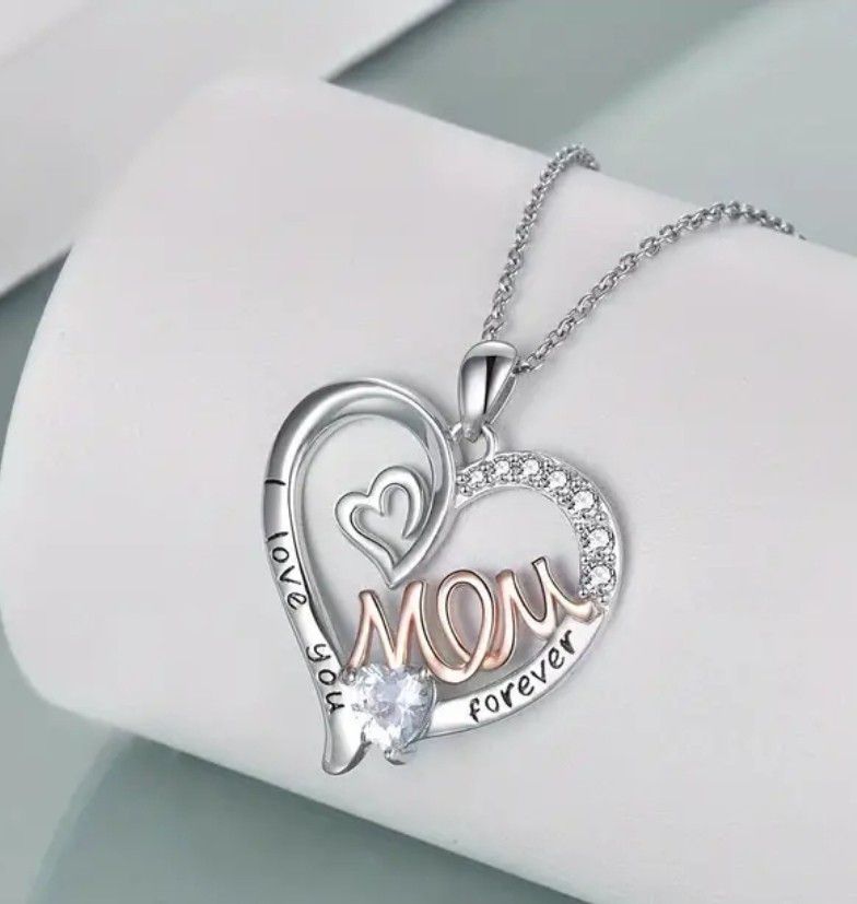 New Mother's Day Necklace Silver 