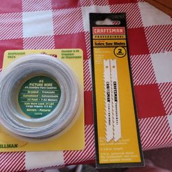 Picture Wire & Saw Blades