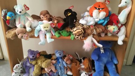 Beanie Babies. With Tags