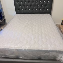 Cama Queen Size Nueva En Su Caja Incluye Colchón 