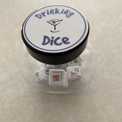 Drinking Dice Game - fun stocking stuffer