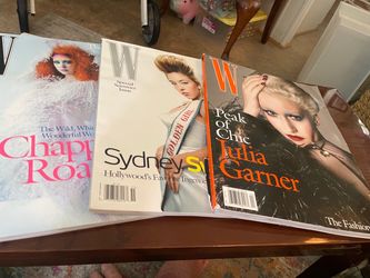 3 Collectable W Magazines