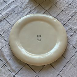 Rae Dunn 2018 Dine Ceramic Plate