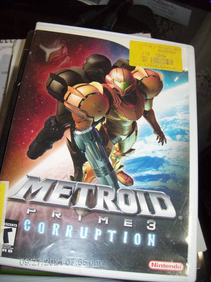 Metroid Prime 3: Corruption (Nintendo Wii, 2007)