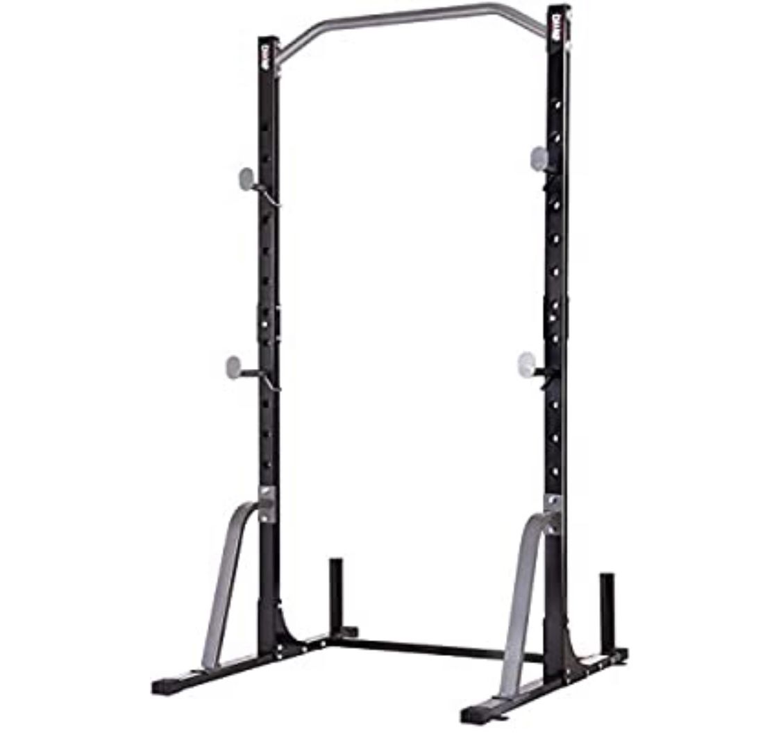 New Body Flex Sports Body Champ Power Rack System, Weight and Bar Holder for Home Fitness Equipment