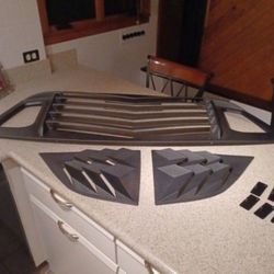 Dodge Challenger Rear And Side Window Louvers. All Of Them $60