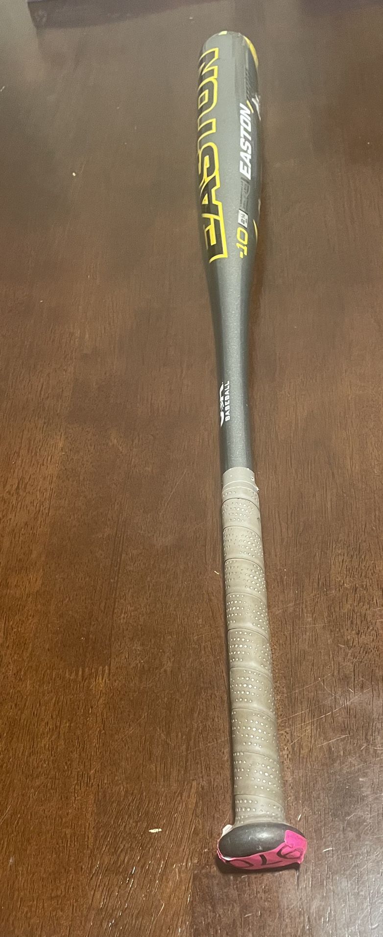 Easton Havoc YSB22HAV10 Youth Baseball Bat 26"/16oz Gray Yellow, USA 2 1/4" BENT