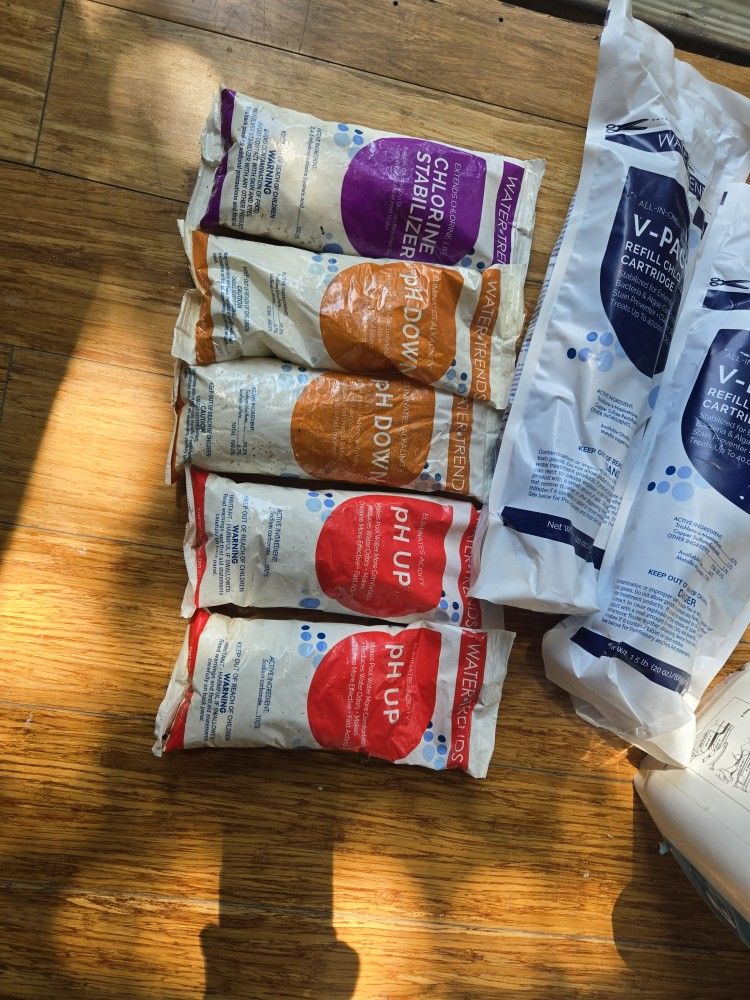 New Pool Chemicals All For $50