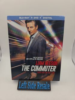 The Commuter ( Blu-ray , DVD , 2018 ) - With Slipcover -