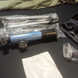 Carson Telscope 36050 & Vivitar 60 By 120, Only $60.00 For Everything. 