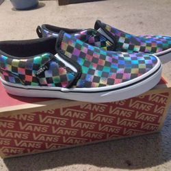 Girls Vans Size 6 New 