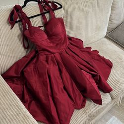 Wine red Dress