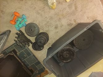 Old school Weight lifting plates