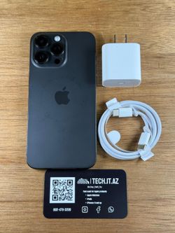 📱 iPhone 15 Pro Max | 256GB | Black Titanium | Unlocked (Any Carrier)