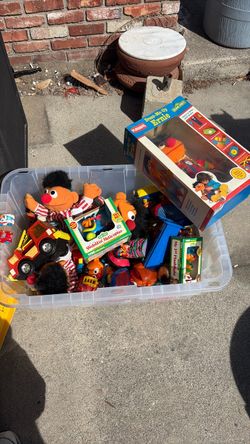 Sesame Street toys