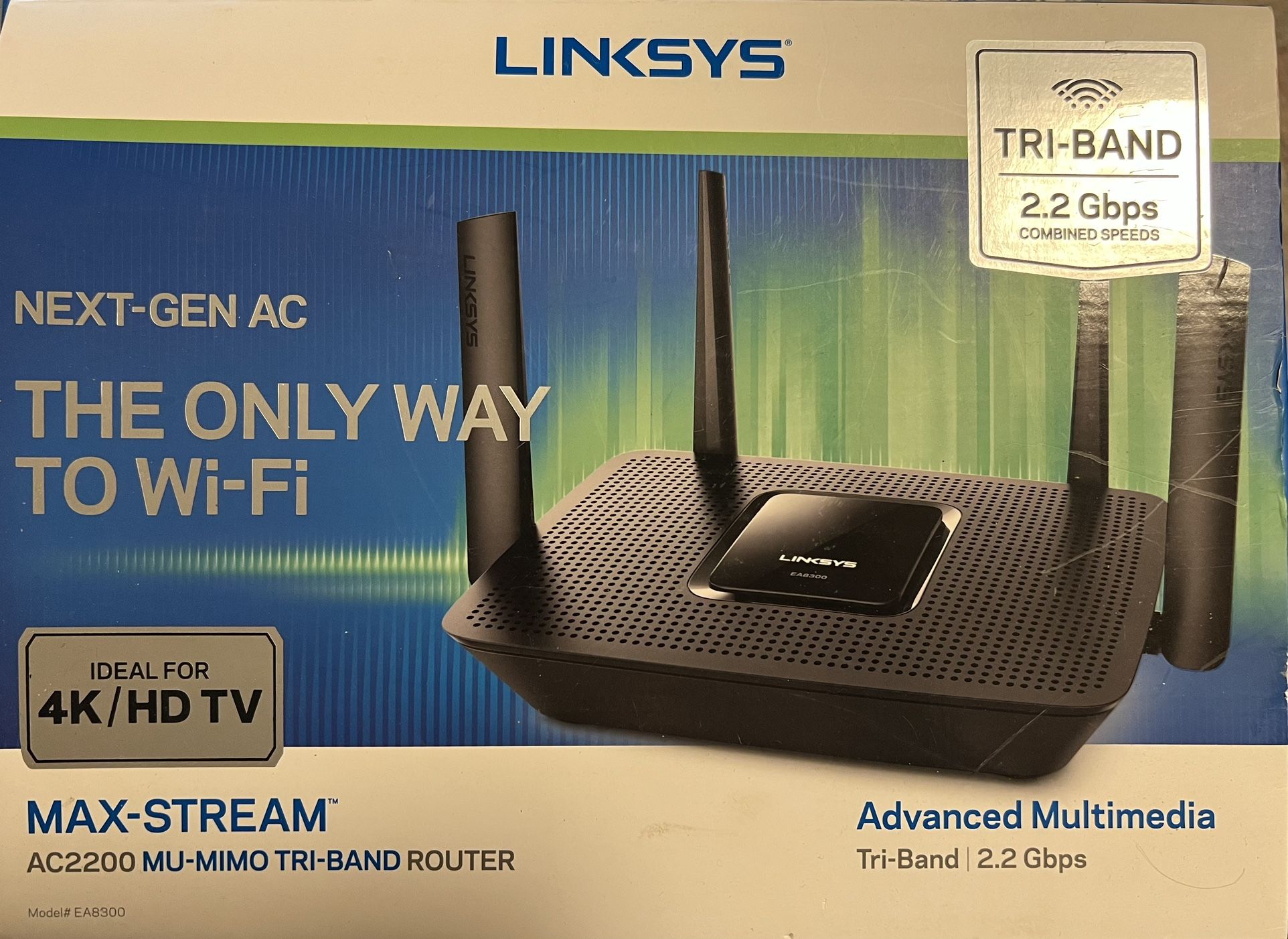 LINKSYS Max-Stream AC2200 Tri-band Router