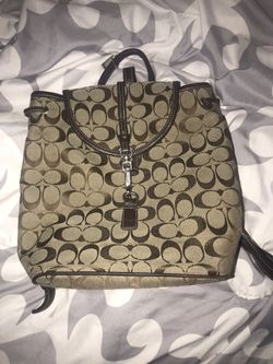 Coach backpack